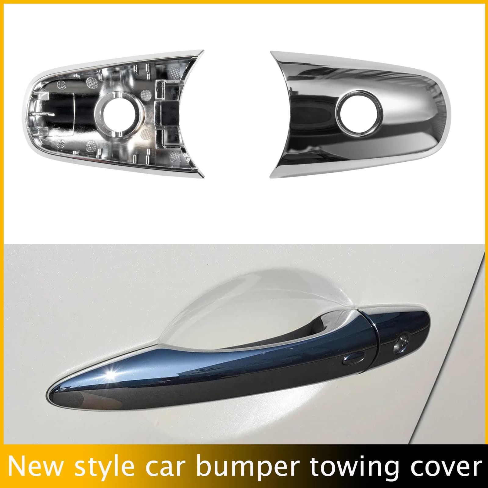 For Infiniti QX60 QX70 QX80 2014 2015 2016 2017 2018 2019 80646-1BA0A 806461BA0A Front Left Exterior Door Handle  Cover Fits