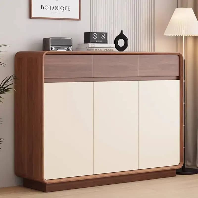 Decor Design Shoe Cabinet Drawers Accessories Hidden Wooden Shoe Rack Organizer Apartments Muebles Para Hogar Furniture Home