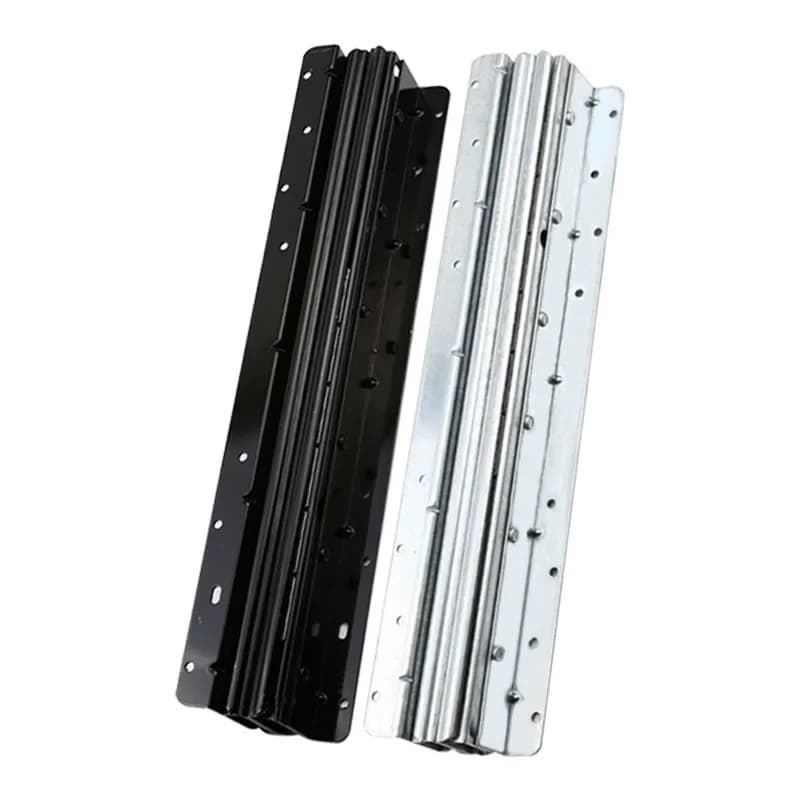 Stair bottom cabinet slide rail, push-pull telescopic wine cabinet shoe cabinet, cold-rolled steel guide rail