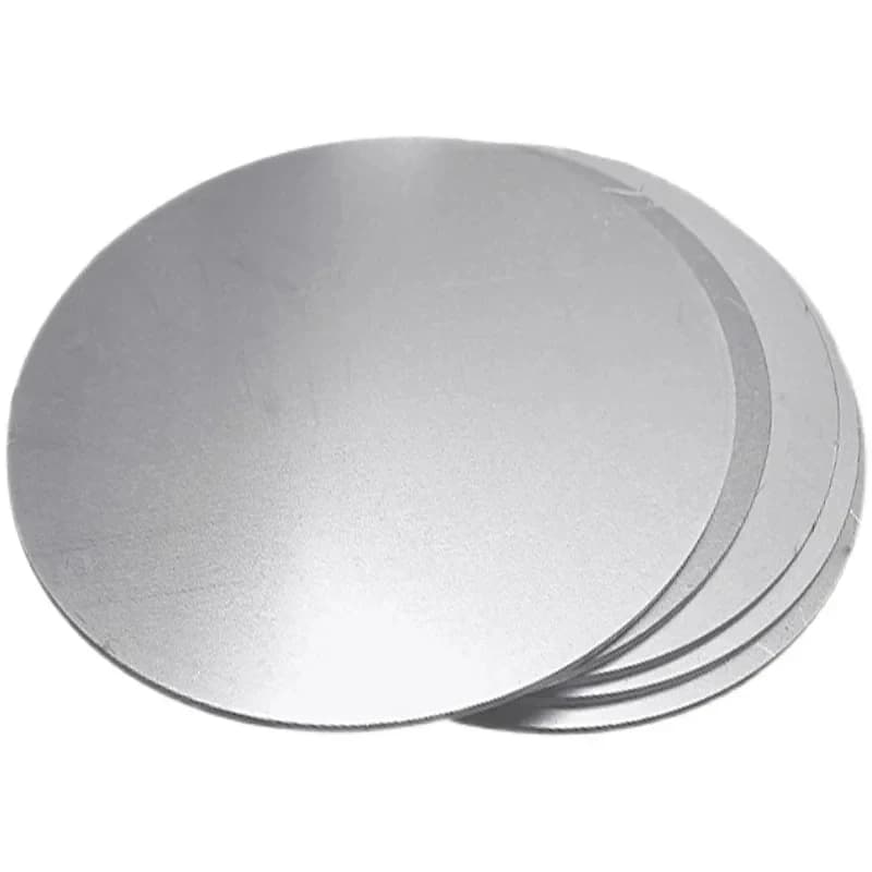 Aluminum Round Disc Metal Circular Plate Multiple Diameter 100mm to 300mm Thickness 1.0mm to 8.0mm