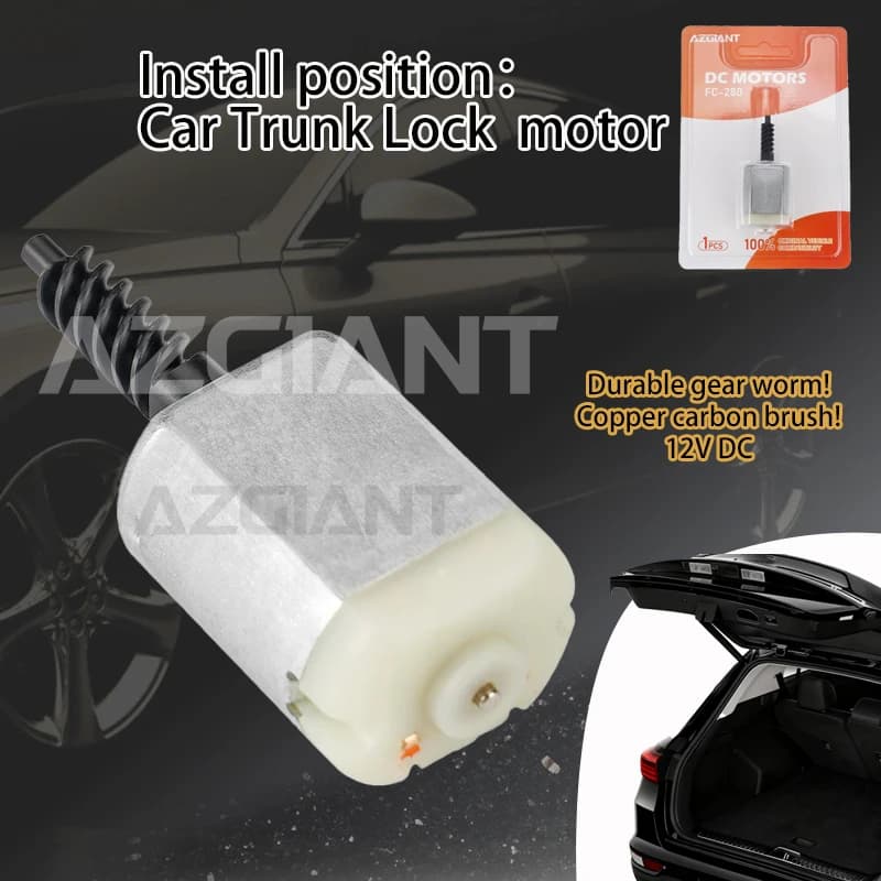 AZGIANT FC-280PT-20150 Car Tailgate trunk boot lock 12V Motor For Subaru Legacy Sedan 2010-2019/Mitsubishi Evolution X Lancer