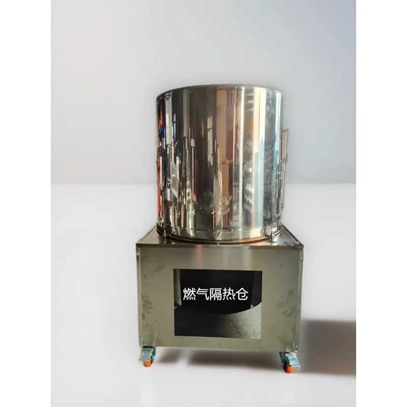 goods frying machine Peanut tea leaf emptying and stir-frying machine