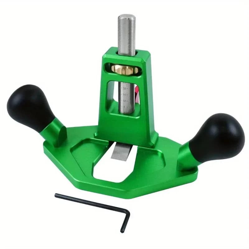 Woodworking bottom planer, adjustable aluminum alloy cable, single wire planer
