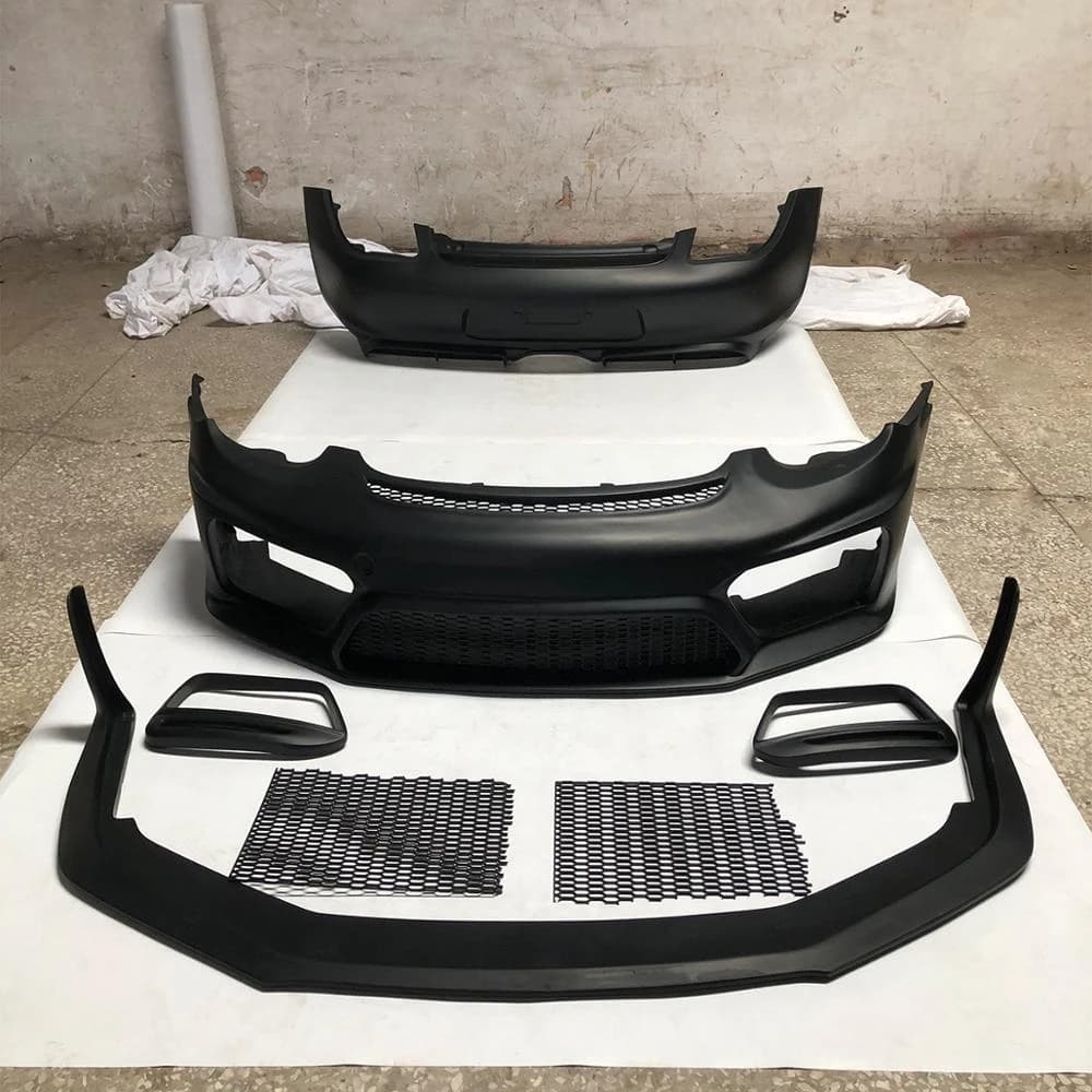 2009-2012 Cayman Boxster 987.2 for  Upgrade Front and Rear Bumper Facelift with FRP Material Flyfis Body Kit for Car Bumpers