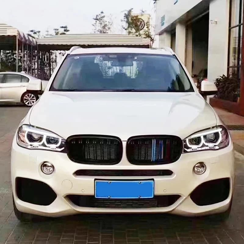 For X5 F15 2013-2018 Car Modification Upgrade Front Bumper Rear Bumper MT Surround Body Kit Suitable