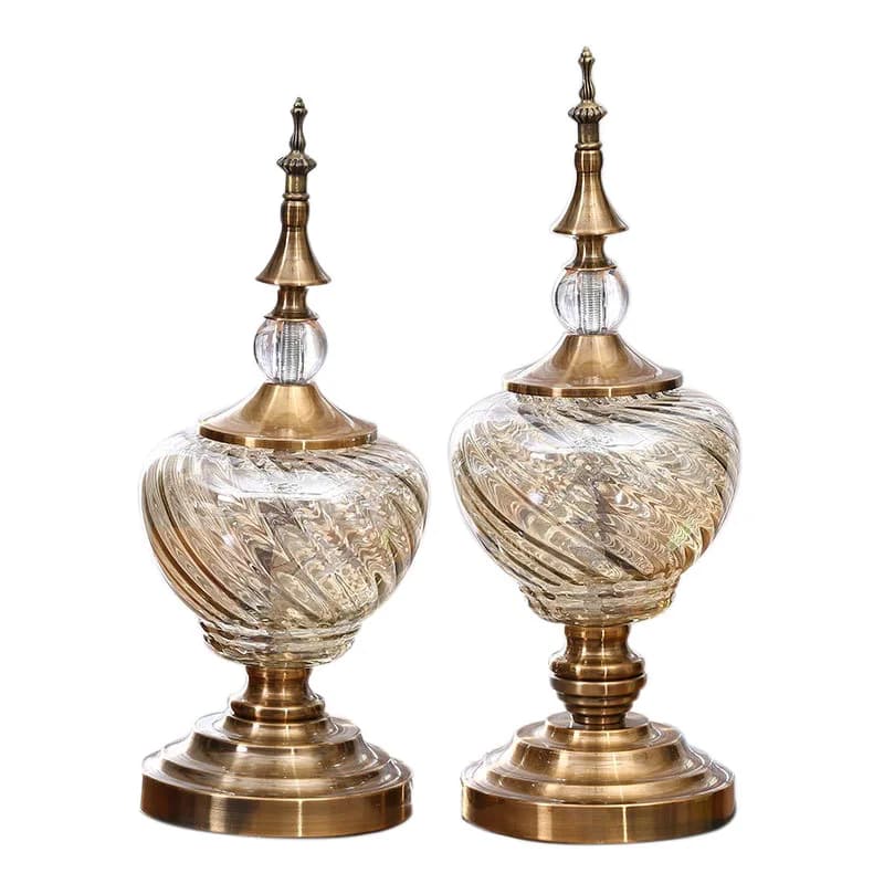DSA pot-shaped creative handicrafts home jewelry wholesale, modern living room wine cabinet model room decoration  decoration