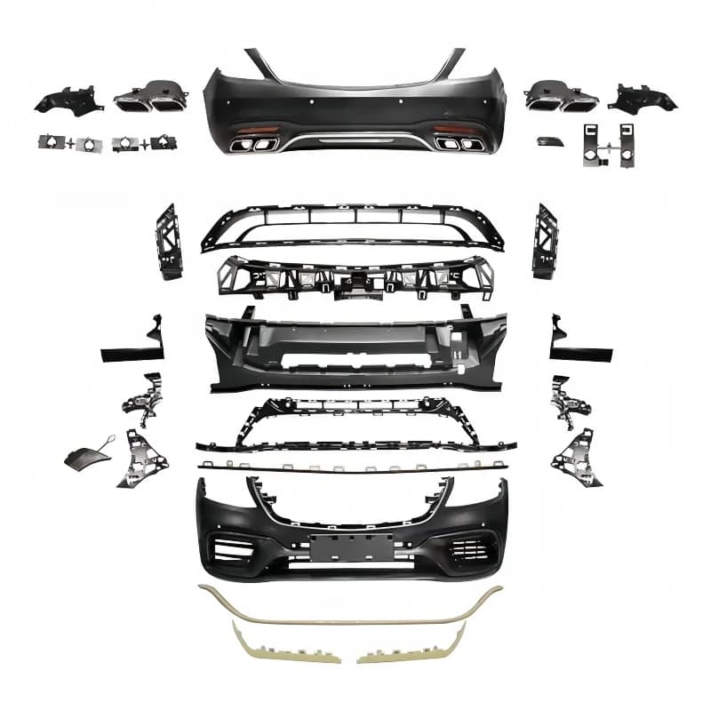Suitable for Mercedes Benz S-Class W222 Upgrade and Modification S63 S65 Carbon Fiber Material Surround Body Kit