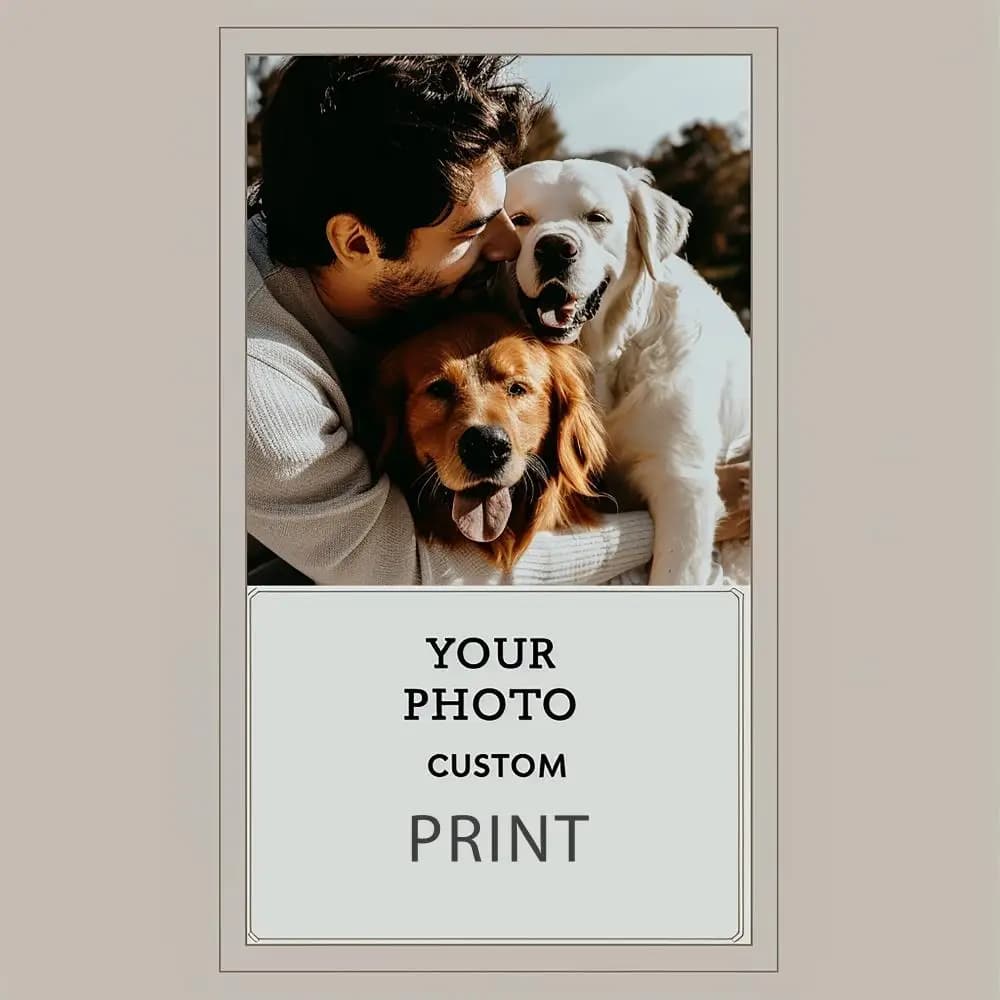Customized Personal Pet Animal Canvas Painting Create Customized Personalize Your Home Decor with Custom Photo Canvas Prints