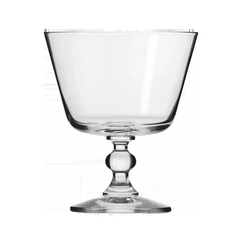 Vintage tall dessert cup crystal glass ice cream ice cream ice cream bowl yogurt cup