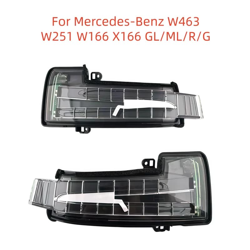 For Mercedes-Benz W463 W251 W166 X166 GL/ML/R/G Class Car Exterior Reaview Mirror Turn Signal Light Blinker Indicator Lamp New