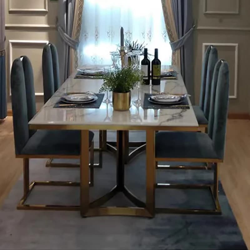Aesthetic Dining Table Elegant Modern Dining Tables Design Minimalist Tavolo Da Pranzo Allungabile Dining Room Furniture