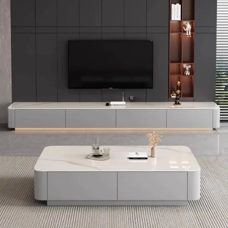 Classic Unique Tv Cabinet Custom Simple Corner Long Floor Tv Stands Luxury Modern Storage Mueble Televisor Furniture For Home