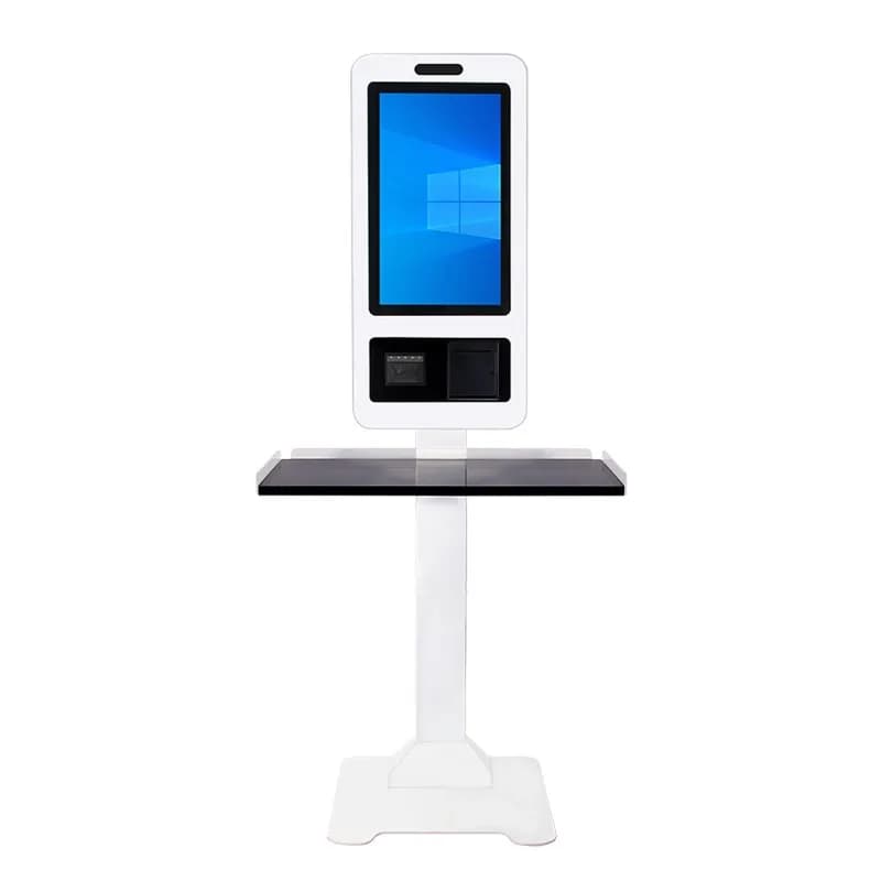 Self-service cash register, smart checkout touch screen ordering machine cash register