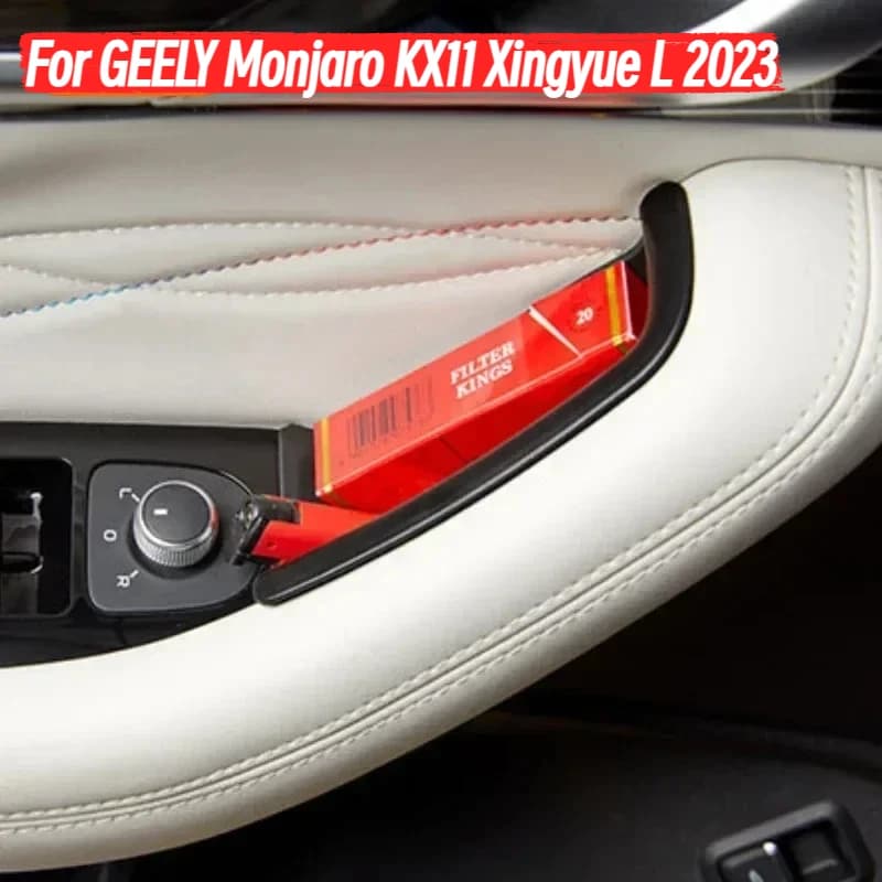 For GEELY Monjaro KX11 Xingyue L After 2023 Car Door Storage Box Central Control Storage Box Car Modified Decoration Accessories