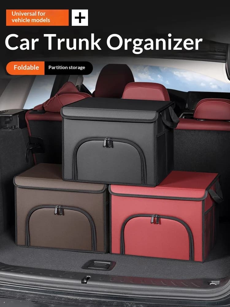 Car trunk large capacity Foldable storage box shoe storage organizing box For Acura Integra ILX NSX MDX RDX TSX RSX Accessories