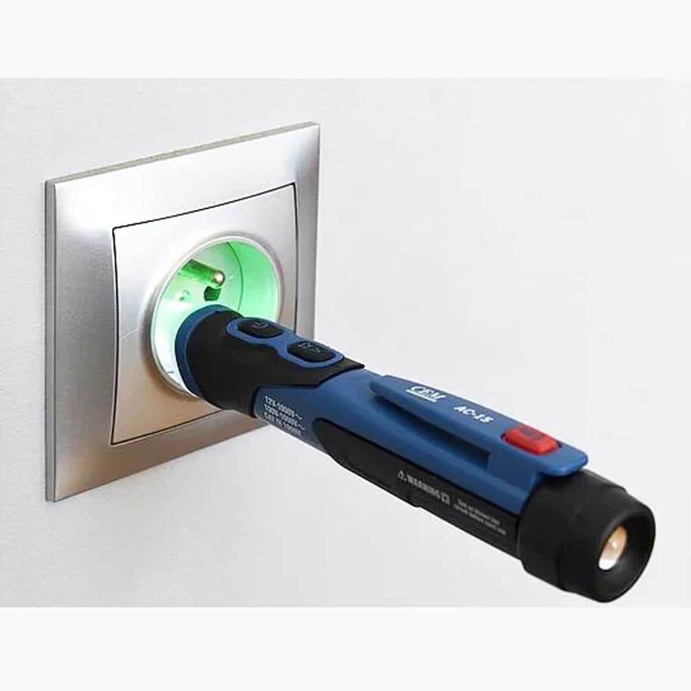 CEM AC-15 NCV AC Voltage Detectors Non-Contact Voltage Tester  Electric Handheld Pen Voltmeter 12-1000V & 100-1000V