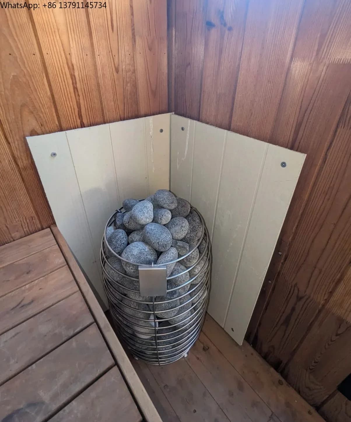 High-End Electric Sauna Heater 9kW-15kW Power for Residential & Commercial Use Black Or Silver