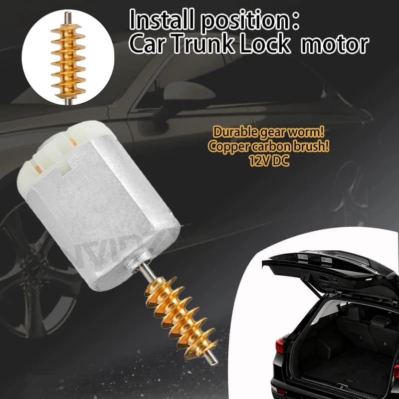 AZGIANT 3D2624 0379 For BMW 1 Series E81 E82 E87 116i 118i 120i 130i 2004-2011 Car Boot Lid Trunk Lock Latch inner motor repair