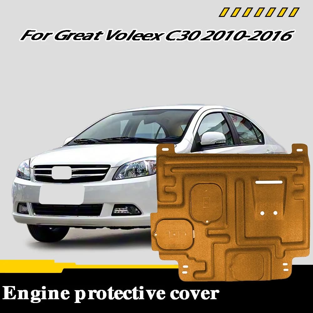 For Great Voleex C30 2010-2016 1.5L Vehicle Specific Splash Resistant High Quality Engine Protection Cover Lower Mudguard