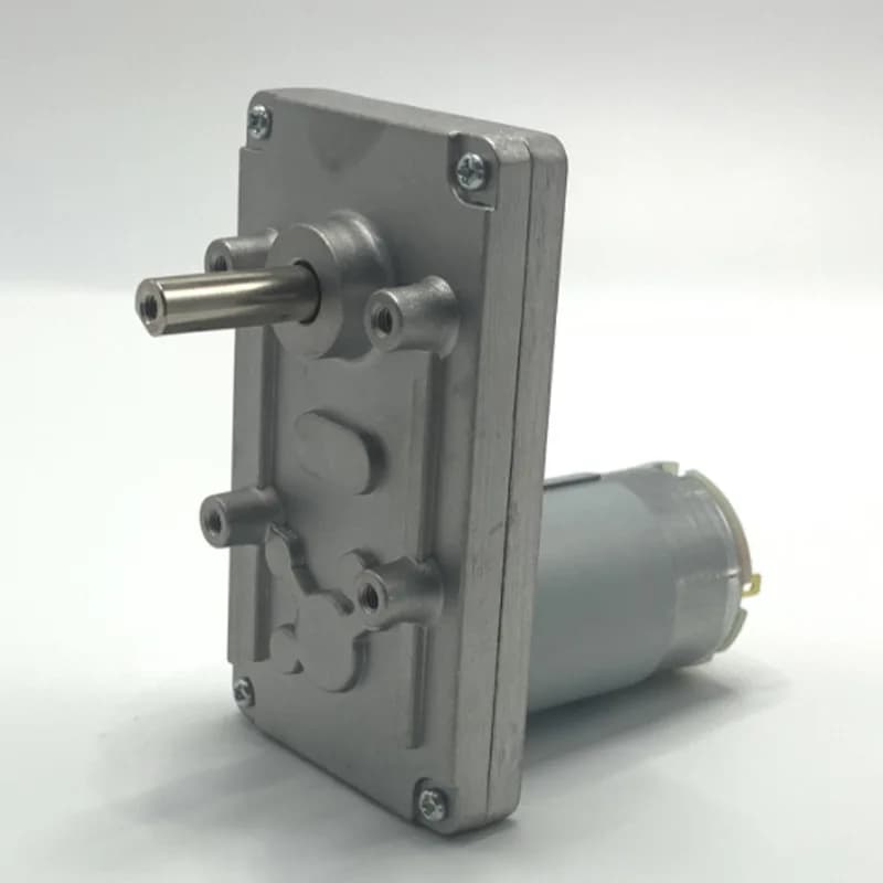 Large 24V 12V torque DC geared motor metal high-power gear motor DC motor