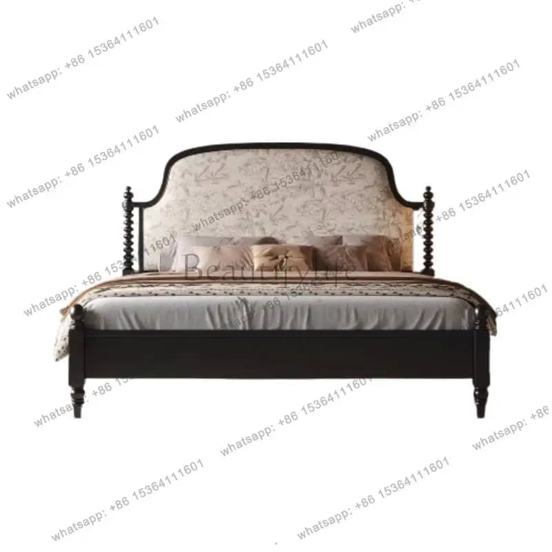 YJ Clearance Adults Double Bed Accessories Mattresses Wooden Freeshippings Double Bed Queen Loft Letto Matrimoniale Furniture
