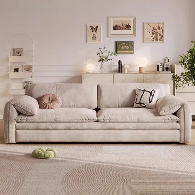 Dual Use Foldable Sofas Bed Minimalist Recliner Italian Modern Luxury Sofas Lazy Loveseat Woonkamerbanken Living Room Furniture