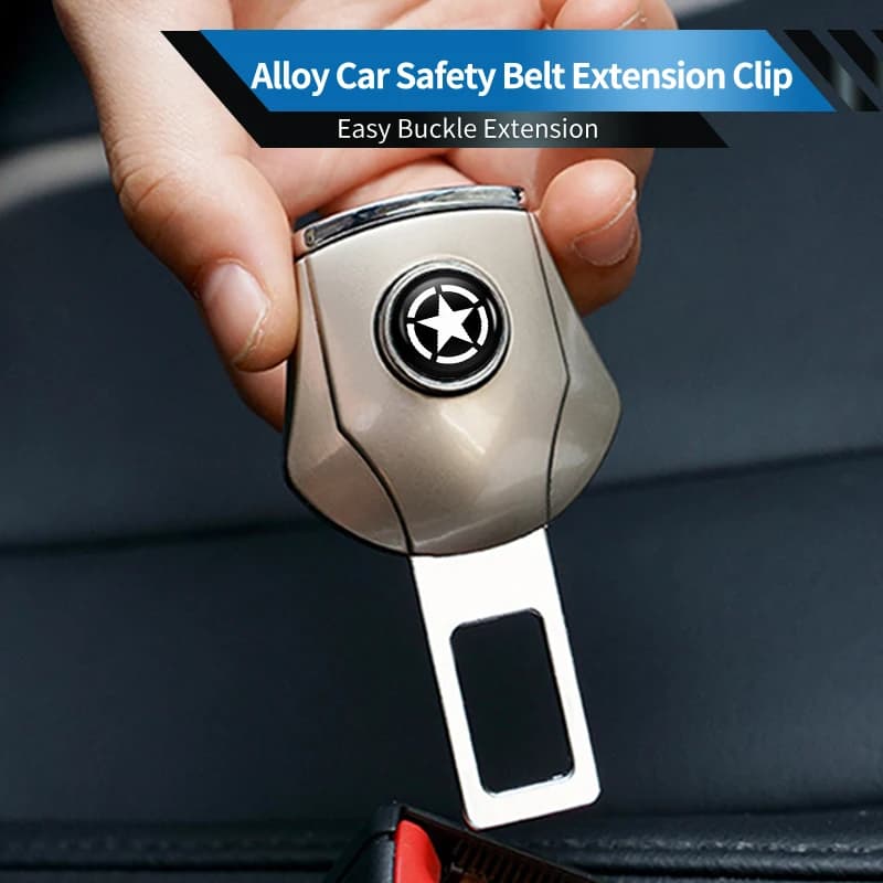 Car seat belt buckle lantern style For Jeep Grand Cherokee Compass Patriot Renegade Wrangler Liberty Trailhawk Rubicon