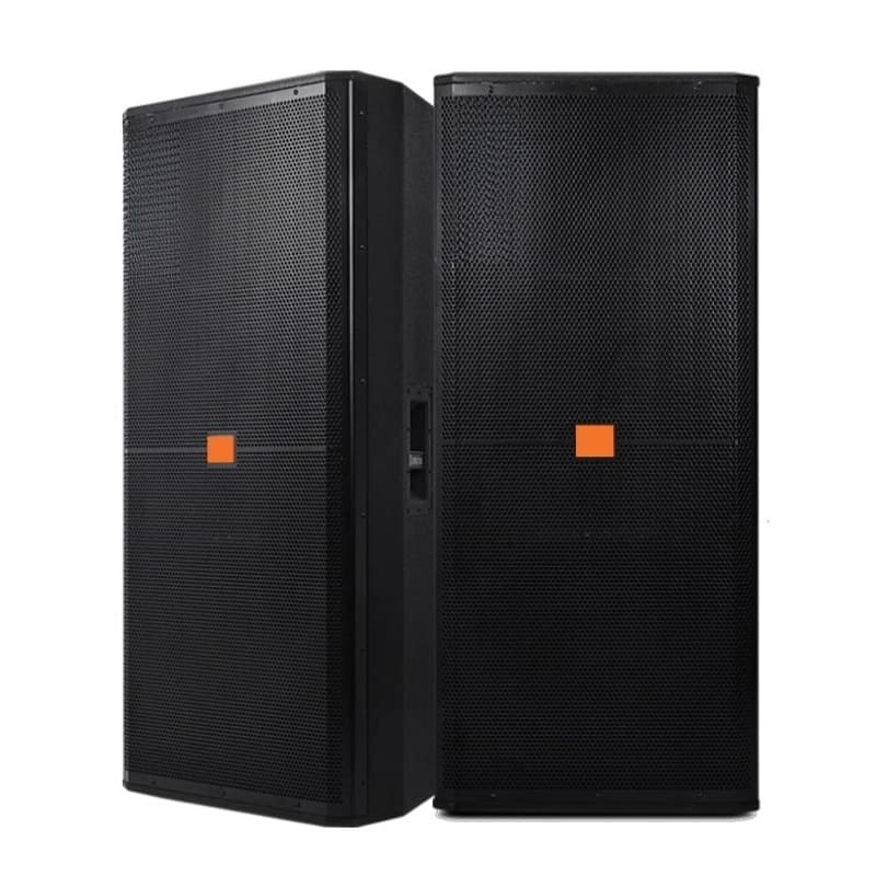 Large stage performance audio set Dual 15-inch outdoor wedding high-power speaker subwoofer
