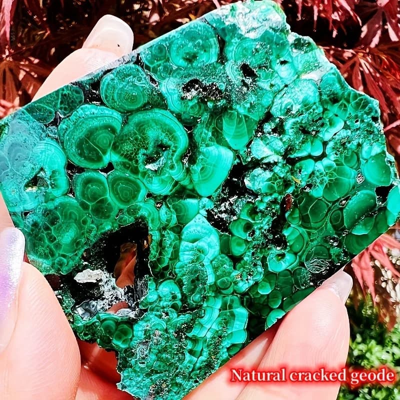 1PC Authentic Unprocessed Malachite Stone, Handcrafted Carving Piece, Solid Unscented Desk Decor, Upscale Jewelry Accessory