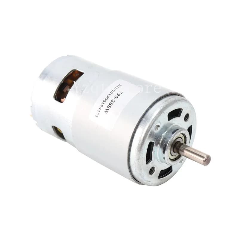 Low voltage 12V24V DC motor The motor can be directly connected to the power supply High speed and high power 80W150W200W360