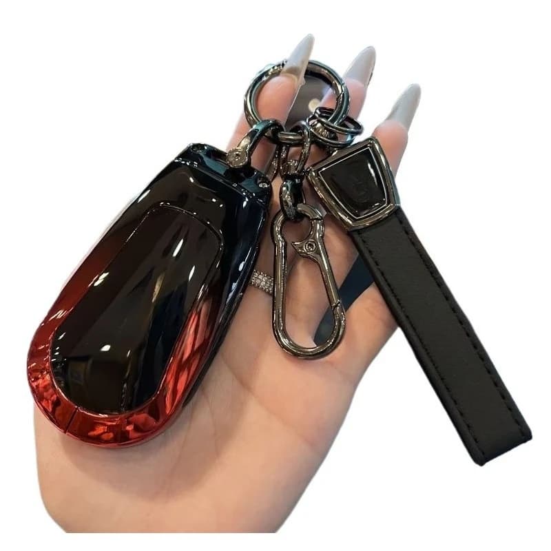 Zinc Alloy Car Key Case Cover Shell Protector Fob Holder for Nissan N6 N7 NX8 2026 Accessories Keychain