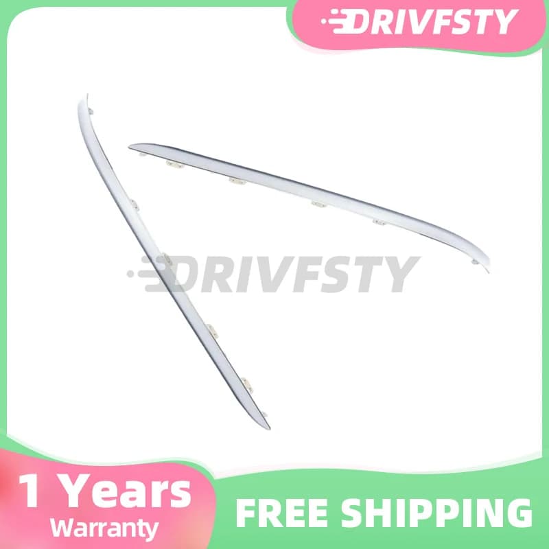 51127365559 51127365560 Rear Bumper Chrome Trim Protective Rubber Strip Molding For BMW 2016-2019  7' G11 G12