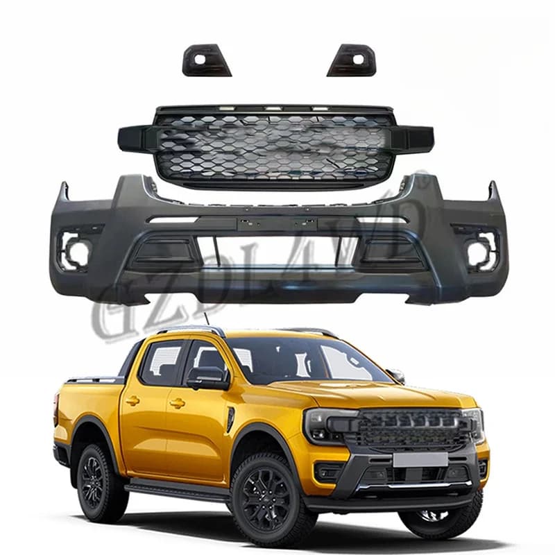 High Quality Bumper Upgrade Body Kit Fit T6 T7 T8 Convert To T9 Wildtrak Style