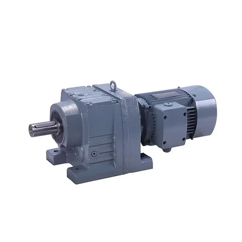 Factory Supply R Series R137 Helical Transmission Gearbox Gear Speed Reducer for Intelligent Transmission
