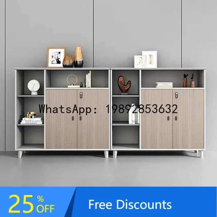 YFY File   Office Document Low  Office Storage  Simple Modern Storage  with Lock Partition