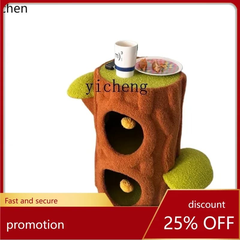 YFY cat climbing frame integrated super cat nest universal tree hole closed winter warm home accessories