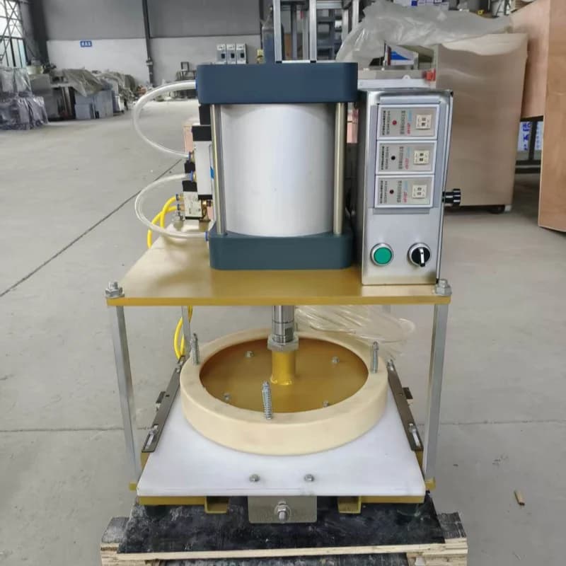 Semi-Automatic Pizza Dough Press Machine Commercial Crust Flattener For Pizza Pie Tortilla Flatbread