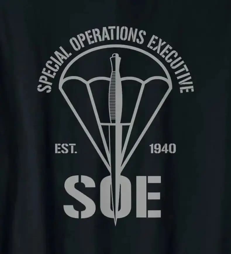 British  Special Operations Executive (SOE) Men T-Shirt Short Sleeve Casual 100% Cotton O-Neck Summer TShirt