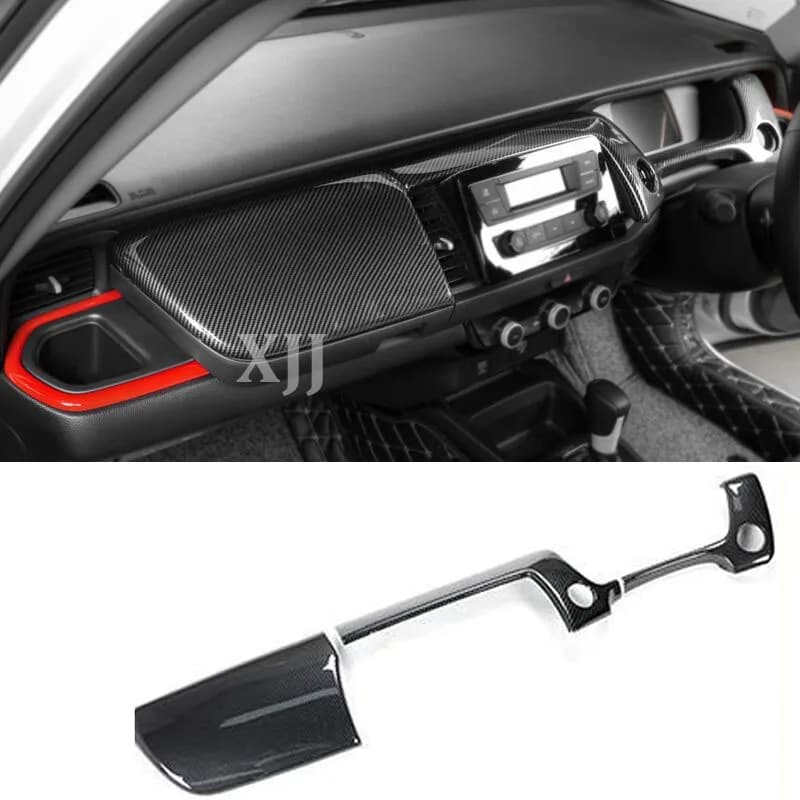 For Honda Jazz GR Fit 2021 2022 2023 2024 RHD LHD Dashboard Decoration Strip Center Console Trim Interior Modification