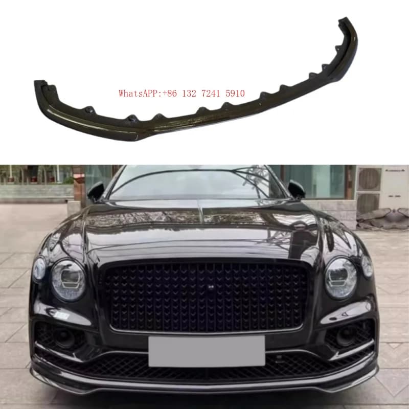 Flying  Dry Carbon Fiber A-style Front Lip