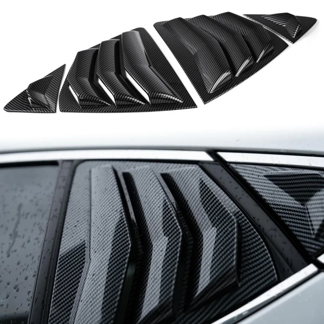 For 24 Models of Toyota Camry Blinds Rear Side Triangle Window Decorative Frame Exterior Decorative Stickers