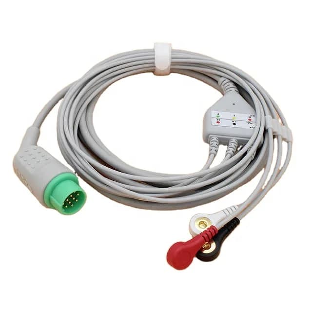 2pcs--Mira/Vega DRE Infinium Kontron ECG cable