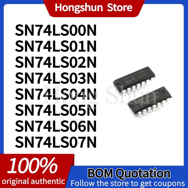 SN74LS02N SN74LS00N SN74LS01N SN74LS03N Phone case SN74LS04N SN74LS05N SN74LS06N SN74LS07N SN74LS08N S09N 11N 12N phone case