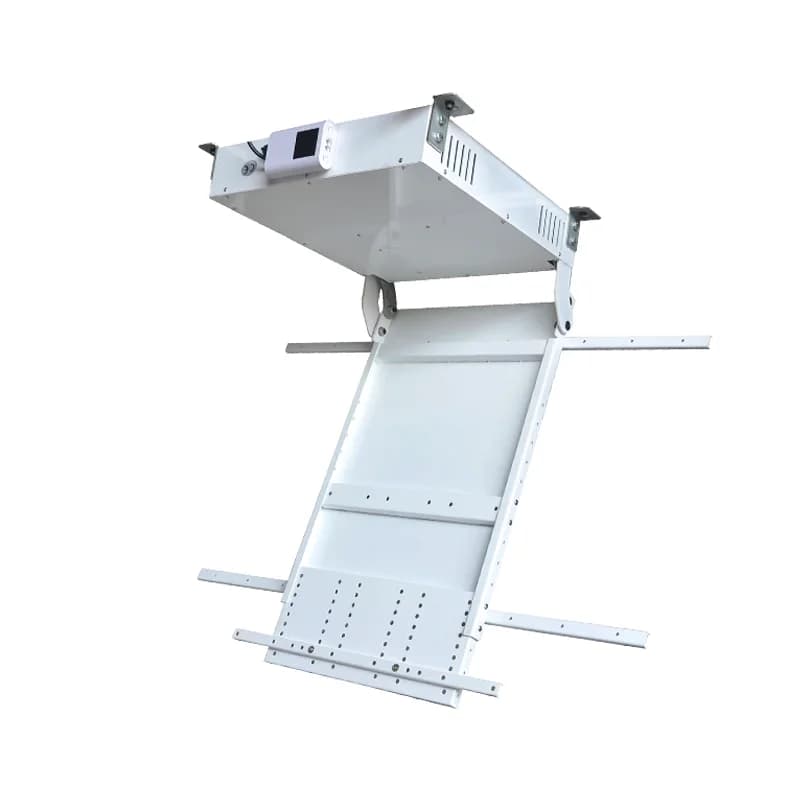 LCD/Light Emitting Diode TV Electric 0-90 Degree Ceiling Lifting Bracket Retractable Flip Hidden Bracket Flip TV Lifting Bracket