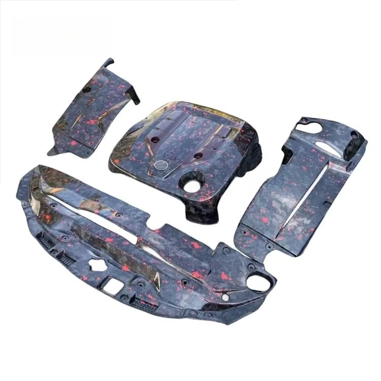 For Is300 Is350 Carbon Fiber Engine Compartment Thermal Insulation Panel Body Kit for Automotive Engine Cover Panel