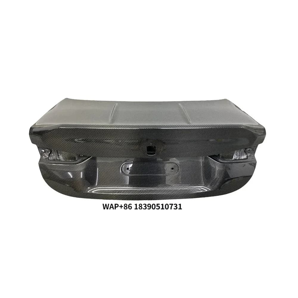 CSL Style Carbon Fiber Rear Trunk Boot Lid Cover for M4 G82