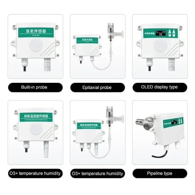 Hot Sale RS4845 Ozone Sensor Online Gas Concentration MonitorIndustrial O3 Concentration Transmitter
