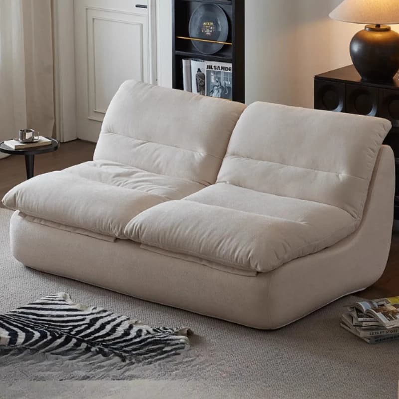 Fabric L Shape Minimalist Sofas Modern Nordic 2025 Lazy Single Compressed Couch Living Room Double Divano Sottovuoto Furniture