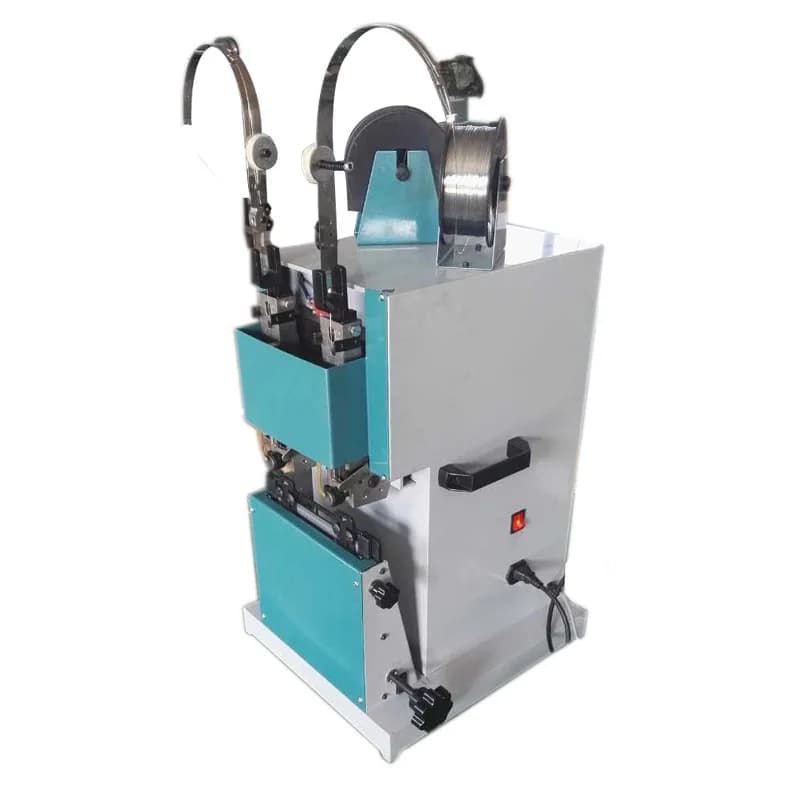 Double-head wire binding machine, electric double-head wire riding nail binding machine