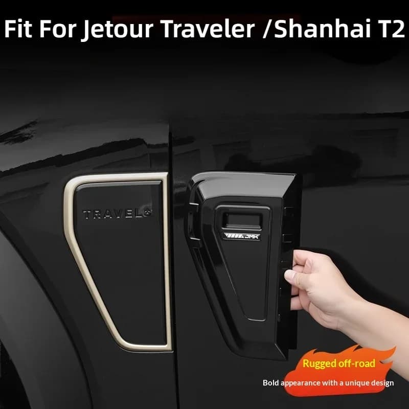 For JETOUR T2 Traveller Fender Decorative Cover 7 Seater Modification 2023 2024